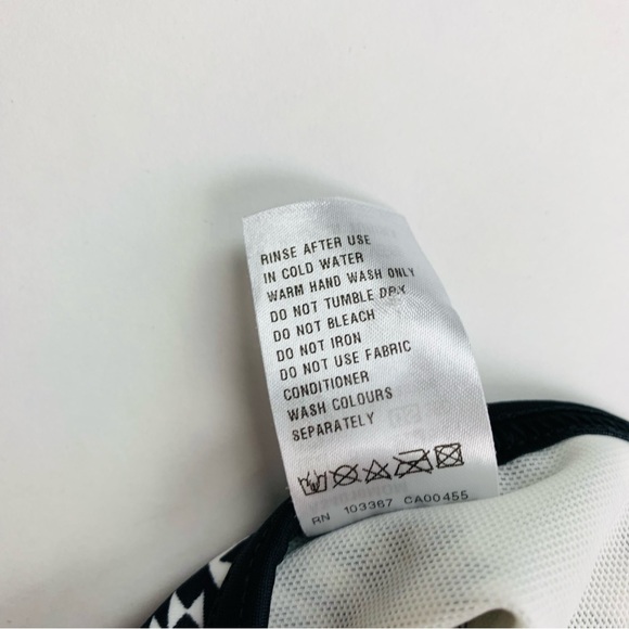 Freya Black and White Bikini Top - Picture 9 of 10